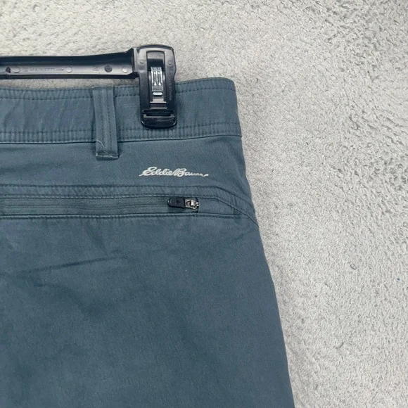 Eddie Bauer First Ascent Pants Hiking Mens 36X30 Gray Pocket Stretch Nylon Blend